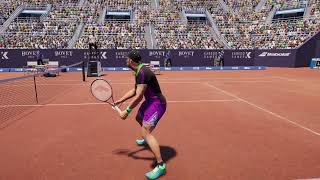 Matchpoint tennis Championships carrière semi pro MPT 4 dual sense PS5 gameplay [upl. by Lysander168]