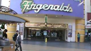 Fitzgeralds Casino Hotel Vegas Fremont St Experience 360 Degree View 2 [upl. by Llewsor]