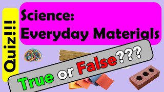 Science Everyday Materials QUIZ with Miss Ellis everydaymaterials [upl. by Stahl]