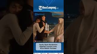 Teuku Ryan Ketakutan Dipeluk Lucinta Luna Ricis Malah Tertawa Shorts TRIBUNLAMPUNG [upl. by Meesak]