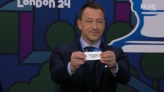 UEFA Champions League Round of 16 Draw [upl. by Jordana]