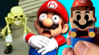 Mario Reacts to Spooky Memes but Dies half way through [upl. by Weight]