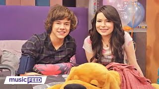 Miranda Cosgrove GUSHES Over Harry Styles iCarly Cameo [upl. by Habas]