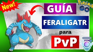 🔥¡FERALIGATR DESTROZA a TODOS Los MEJORES ATAQUES de FERALIGATR en POKÉMON GO💥 [upl. by Airam869]