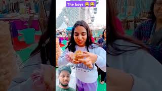 Itne teekhe 🌶️ golgappe khaa liye 🥵 priyalkukreja shorts ytshorts comedy funnyshorts [upl. by Ednalrim]