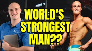 Marathon Runner Wins Worlds STRONGEST Man  Mitchell Hooper [upl. by Stilwell]