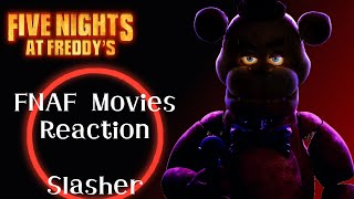 🇺🇸GC FNAF movies React to Slasher  by XenoSFM  Old New design✨️ [upl. by Olocin]