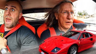 LE PROFESSEUR RAOUL FAIT DES TONNEAUX AVEC SA F40 😱😭 LES PNEUS ÉCLATENT 🥵 [upl. by Martainn]