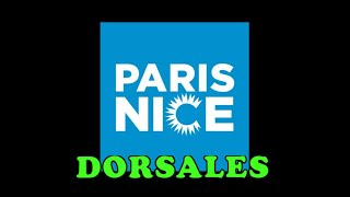 DORSALES PARIS NIZA 2024  ENGAGÉS PARIS NICE 2024 [upl. by Eicnarf]