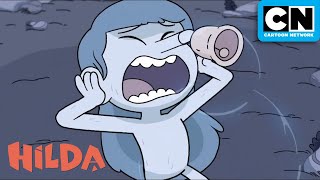 Hilda and the Mountain King  Annoying Bell Sound  Cartoon Network [upl. by Anytsirhc648]