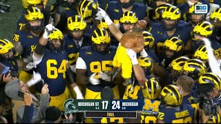 2024 Michigan Football Highlights v Michigan State [upl. by Arenahs]