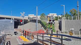 Redmond Technology railroad crossing 6 Redmond WA [upl. by Klemm]