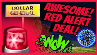 🚨RED ALERT DEAL AT DOLLAR GENERAL amp MORE [upl. by Rimahs828]