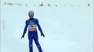 Manuel Fettner Skiflug WM Kulm 2016 1805m ORF [upl. by Siocnarf136]