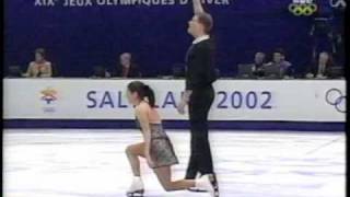 Sale and Pelletier 2002 Olympics Short Program w kiss and cry [upl. by Alilad]