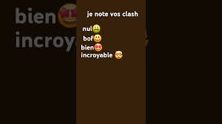 je note vos clash [upl. by Eirallih]