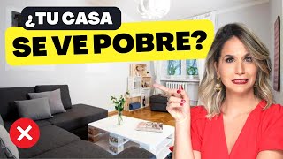 10 COSAS QUE HACEN TU CASA SE VEA POBRE 😱  Alternativas Fáciles HAZ TU DECORACION ELEGANTE YA [upl. by Aiht118]