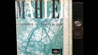 Mahler Symphony No 1 Hermann Scherchen London 1954 [upl. by Tigram]