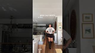 Wide calf boots fall haul fallfashion [upl. by Simpkins]