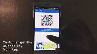 Manager Use QR Master App to give Room key to QR Key App users [upl. by Assilana230]