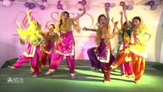 Gidda Folk Dance of Punjab  South End Public School Fest13 [upl. by Janean384]