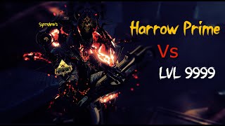 WARFRAME Harrow Prime  vs Level 9999  Steel Path  Disruption  MILLIONS OF DAMAGE [upl. by Asiil]