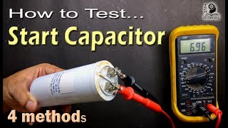 How to Test Motor Start and Motor Run AC Capacitor of ac fan and compressor [upl. by Rammus316]