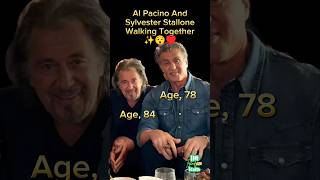 Al Pacino And Sylvester Stallone Walking Together alpacino sylvesterstallone [upl. by Aneehs]