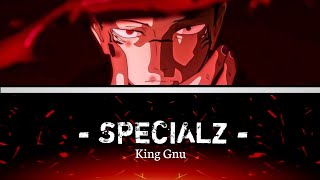 Jujutsu Kaisen Season 2  Opening Full quotSPECIALZquot by King Gnu Lyrics Terjemah [upl. by Kenwee897]