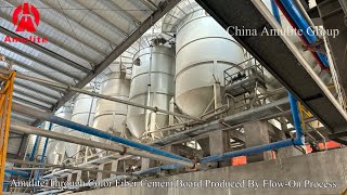 Fiber Cement Board Production Line Show [upl. by Shipman]