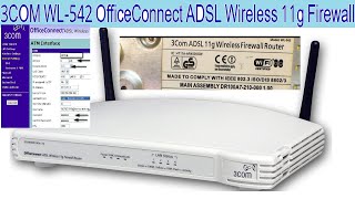 اعدادات الراوتر 3Com ADSL علي شركة وي واستخدامه اذا تعطل تحويله سويتش قوي جدا [upl. by Uile]