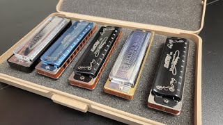 Comparing my budget harmonicas [upl. by Lauren664]