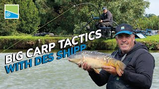 Big Carp Tactics  Margin Fishing with Des Shipp [upl. by Ylrac]