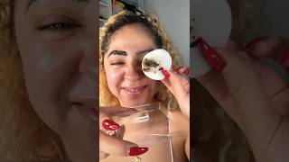 Ardell brow tint at home shortsfeed shorts shortvideo [upl. by Hterrag]