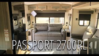 2023 Passport 2700RL  rear living travel trailer [upl. by Cristine]