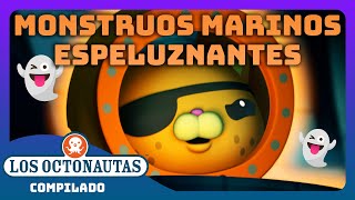 Los Octonautas  👻 Monstruos marinos espeluznantes 🦑  Episodios Completos  Compilado [upl. by Atekan964]