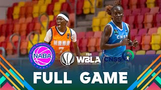 NABA v CNSS  Full Basketball Game  FIBA Women Basketball League Africa 2024  Qualifers [upl. by Aileduab]