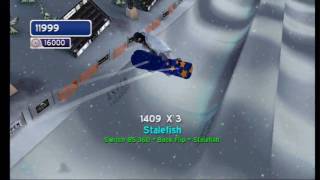 Triple Crown Championship Snowboarding Wii Halfpipe Gameplay [upl. by Legyn649]