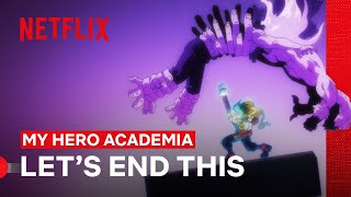 Deku’s Ultimate Battle Against Shigaraki  My Hero Academia  Netflix Philippines [upl. by Ilrebmik]