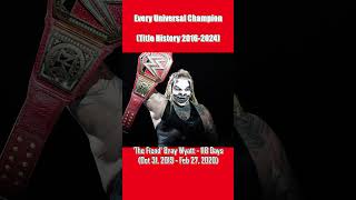 Every WWE Universal Champion 20162024 wwe wrestling [upl. by Messing385]