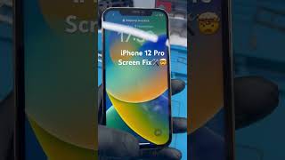 12 Pro Screen Replacement 🛠️📲yt viralshorts ytshorts fyp youtube trendingshorts repair dj [upl. by Aicilanna703]