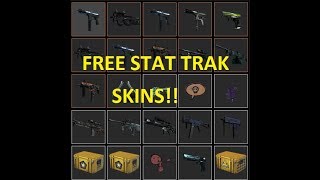 How to get free counter strike global offensive csgo stat trak skin giveaways [upl. by Donall]