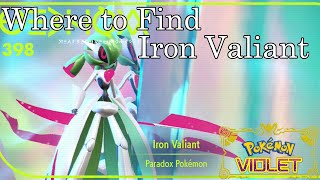 Pokemon Violet  Where to Find Iron Valiant [upl. by Lela]