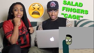 Couple Reacts  Salad Fingers 4 quotCagequot Reaction [upl. by Mainis]