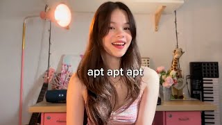 ROSÉ amp Bruno Mars  APT Acoustic Cover by Sam Benwick  with lyrics [upl. by Tala]