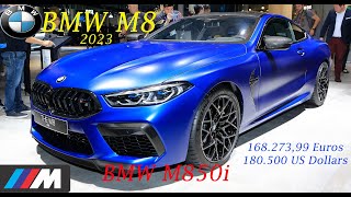 BMW M8 Competition 2024 coupe 180 000 speed 189mph Review Interior driving experience exterior [upl. by Watts423]