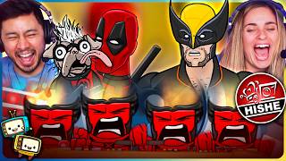 DEADPOOL amp WOLVERINE SUPER CAFE amp INSIDE DEADPOOL Reaction  HISHE  How It Should Have Ended [upl. by Einegue]