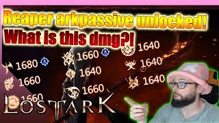 Reaper Arkpassive Unlocked What is this dmg Lost Ark [upl. by Beth]