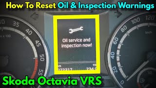 Skoda Octavia  Service amp Inspection Now Reset  How To DIY [upl. by Ahsiela511]