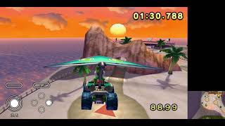 Mario Kart 7  Maka Wuhu  Wuhu Mountain Loop  Expert Staff Ghost [upl. by Aennaej909]